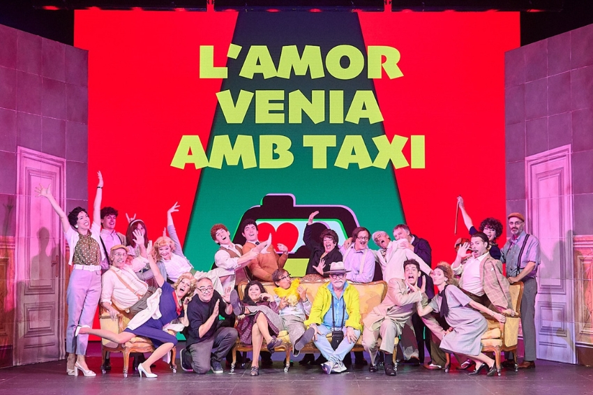 La Cubana présente 'L'amor venia amb taxi' au Théâtre Romea de Barcelone