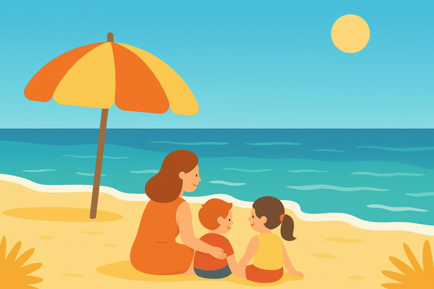 Quelles sont les meilleures plages où aller avec des enfants?