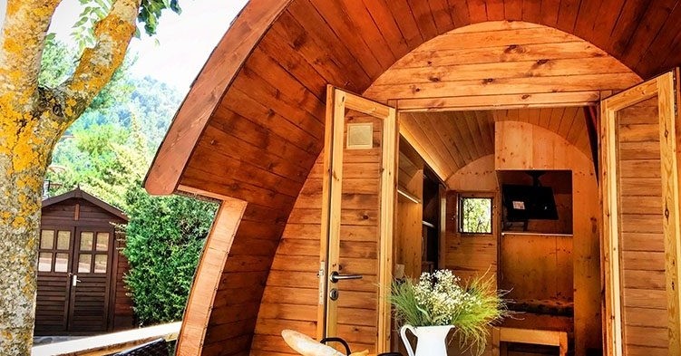 Tirage au sort: séjournez dans un bungalow igloo pour deux au camping Prades Park