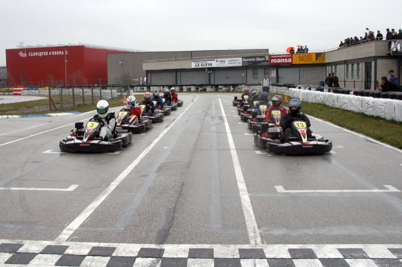 Sorteig: Una sessió de karts de 10' per a dues persones a Osona Karting