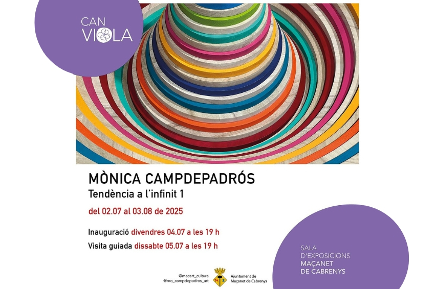 Mònica Campdepadrós exhibition in Maçanet de Cabrenys