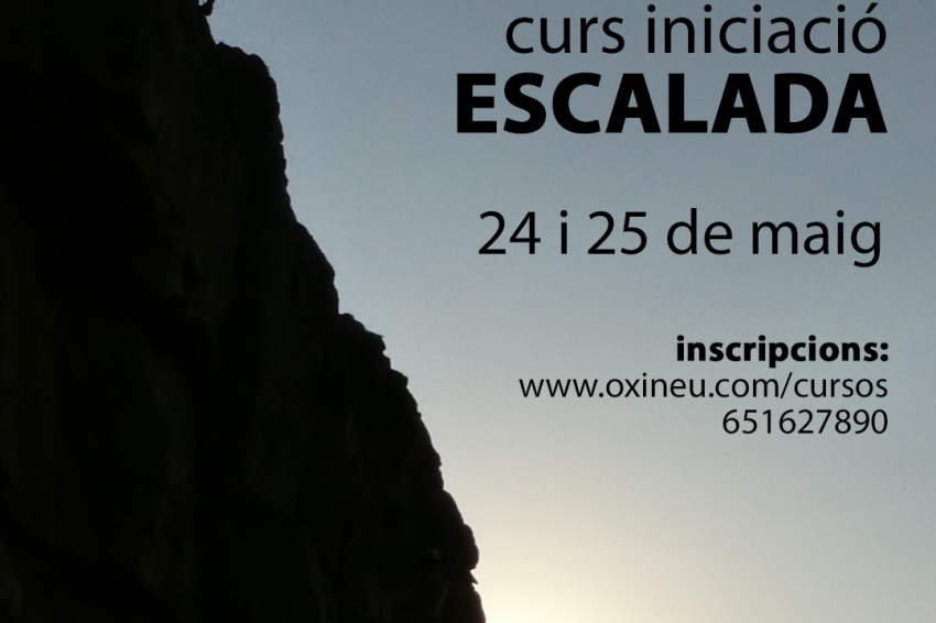 Curs d'iniciació a l'escalada amb Oxineu Guies de Muntanya