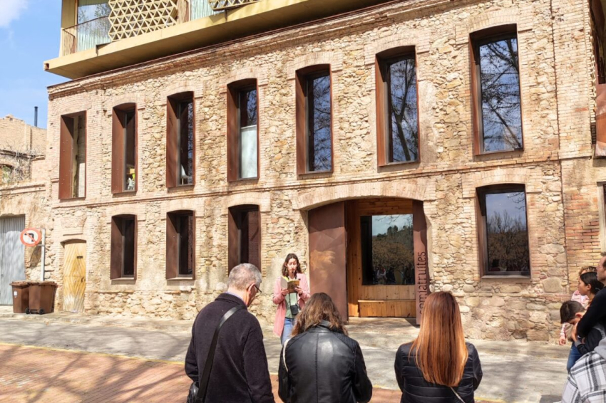 RECorrido Piel por el barrio del Rec de Igualada