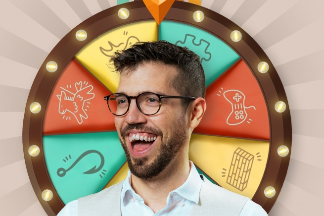 Vine a jugar amb A què juguem? Show de Jordi Pota al Teatre Conservatori