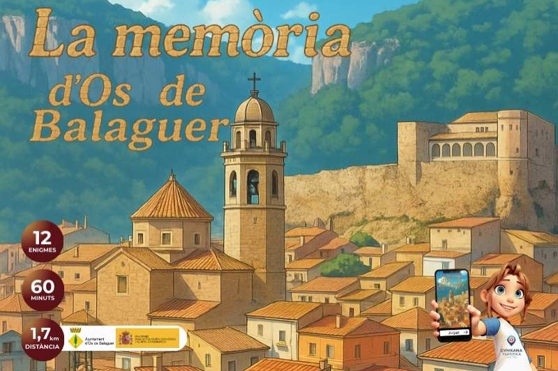 Descobreix Os de Balaguer fent una Gymkana Turística Digital!