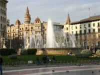 La Plaça Catalunya de Barcelona