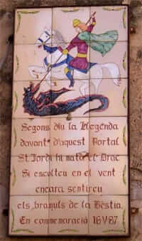 Medieval Montblanc pour Sant Jordi