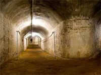 The air raid shelters in Barcelona