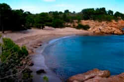 Cala de l'Estany Podrit, between l'Ametlla de Mar and l'Ampolla