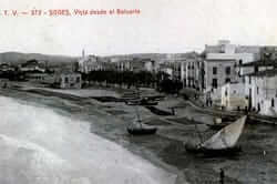 FemTurisme. Route Sitges, a town accessible Bastion Square