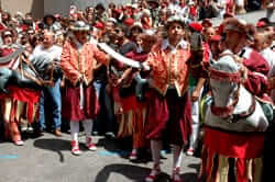 Turcs Patum i caballets of Berga