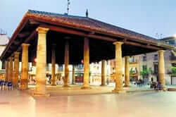 Modernist Porxada Plaça Granollers