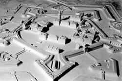 Après la Nueva Planta décrète (maquette citadelle barcelona 171)