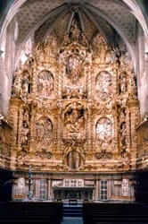 Route de l'art catalan du XVIIIe siècle (retable de l'église Santa Maria Arenys mer)