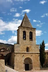 Walking through the Valley of Camprodon (Church Sant Feliu De Rocabruna Camprodon)