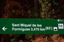 Des d\'Osor fins al Sant Miquel de les Formigues ( Sant Miquel Formigues)