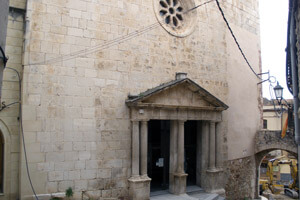 Route through Mont-Roig del Camp (Old Church Montroig)