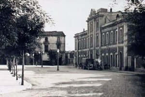 150 years of the railway Tarragona in Martorell (Estacio De Villafranca Del Penedes)