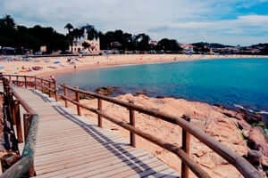 Calas y playas de Sant Feliu de Guíxols (Playa De Sant Pol)