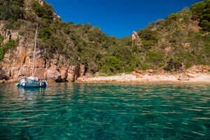 Coves and beaches of Sant Feliu de Guixols (Playa Can Dell)