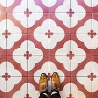 Barcelona, ​​?? mosaic tiling (Barcelona Mosaic Cafe Tenorio)