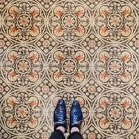 Barcelona, ​​de mosaico en mosaico (Mosaicos Barcelona Casa Thomas)