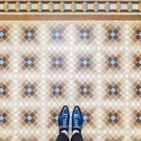 Barcelona, ​​?? mosaic tiling (Mosaics Barcelona Praktik Hotel)