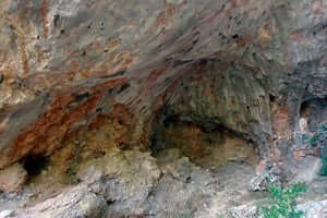 Parc Naturel de Els Ports de Beseit (Pintures Cave Cova Pintada Alfara De Carles)