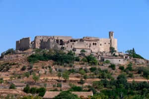 San Ramon Cervera, traversant le sud de Segarra (Montfalco Murallat)