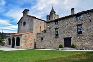 routes Cerdanya, bunkers Talló Martinet et Montellà (église de Santa Maria De Stem Bellver De Cerdanya)