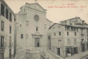 Berga durant la Guerra Civil (Placa Sant Pere Berga Guerra Civil)