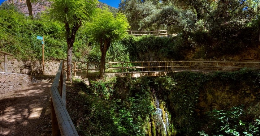 Camino de las fuentes en Peramola