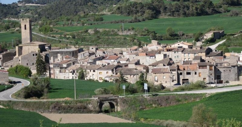 Camino de invierno en Conesa