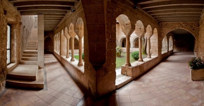 Roads of Monastery in Cervià de Ter Viladasens