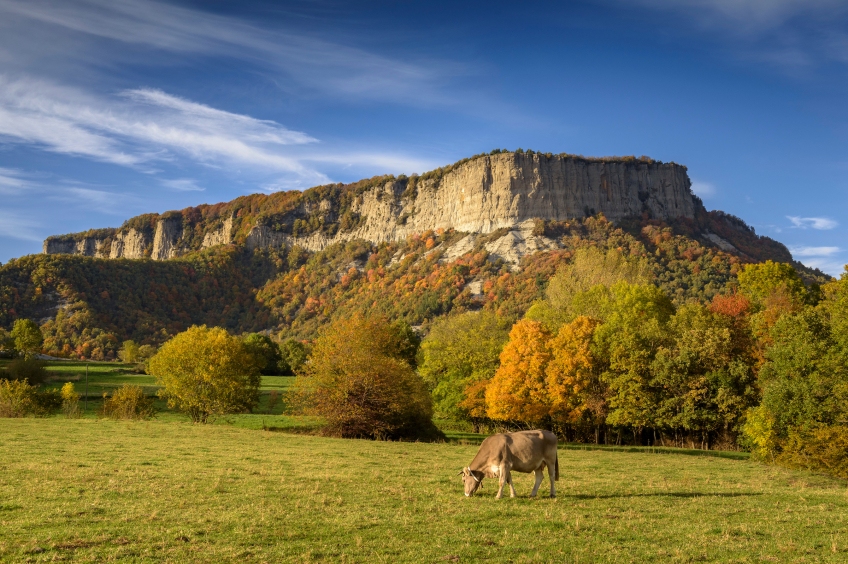 Aiats and Cabrera cliffs from Cantonigròs