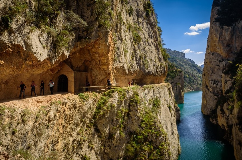 Passerelles Congost de Montrebei et Montfalcó