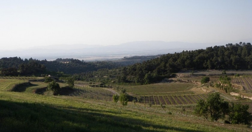 El Solà del Seniol y la fuente de Ballart en Vallfogona de Riucorb