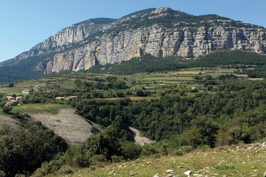 Ruta del GR1 por Odèn, de Canalda hasta la Valldan