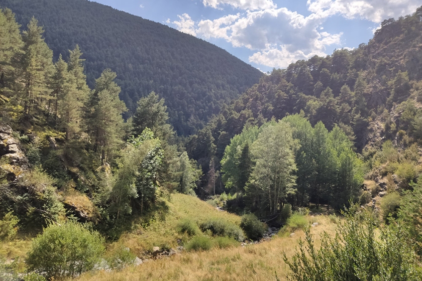 Itinéraire long du tombeau Lauredià à Sant Julià de Lòria