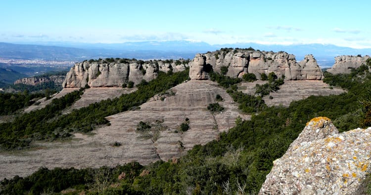 The route of the 3 mountains