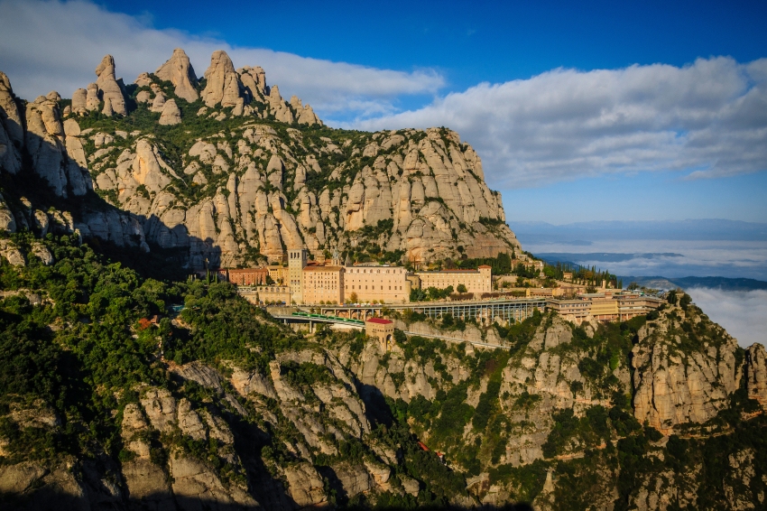 Montserrat, symbole de la Catalogne