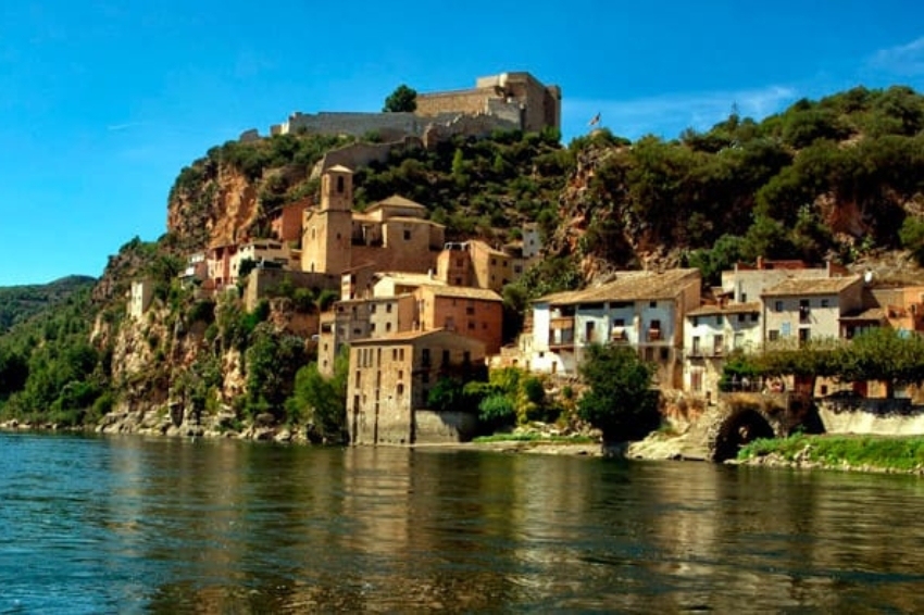 Por el interior del río Ebro