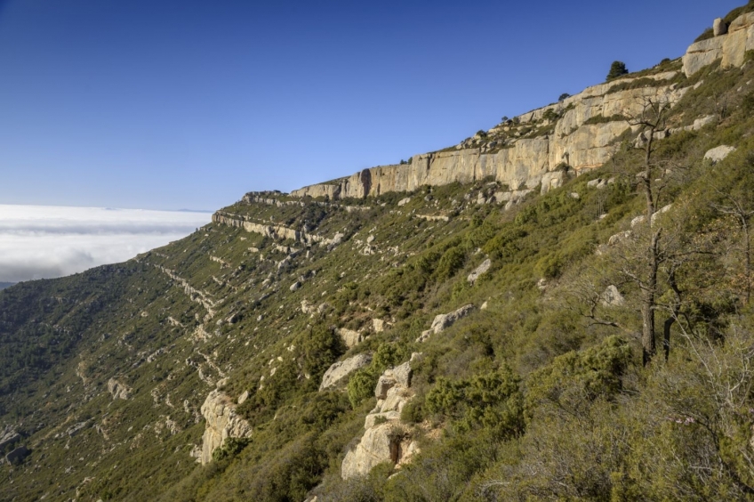 Roca Corbatera (Montsant) de Sant Joan del Codolar (circulaire)