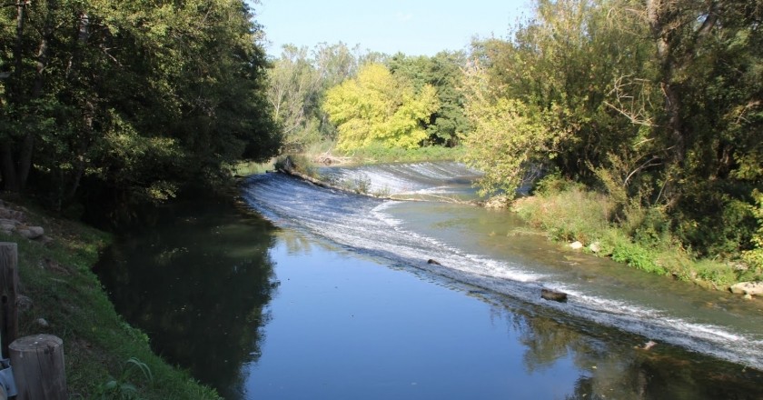 Route to the manresans lock in Balsareny