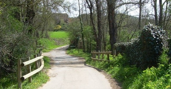 Itinéraire dans la vallée de Sant Daniel à Gérone