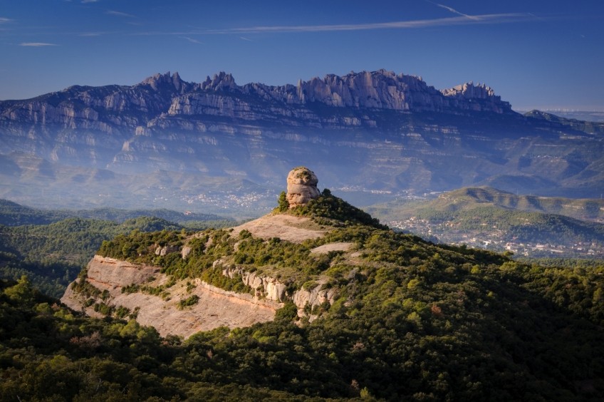 Route de Castellsapera et Tres Cruces Hill