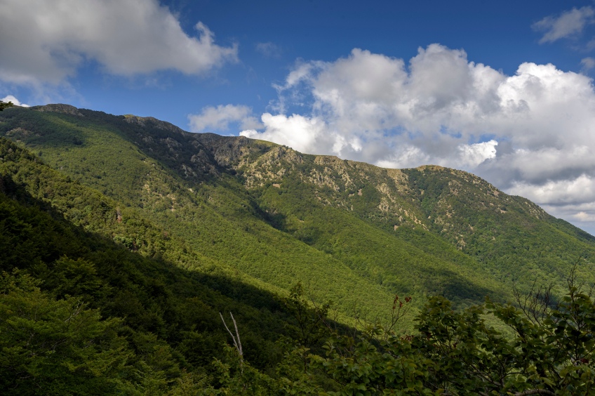 Circular route through the Cima del Matagalls from the Bordoriol pass