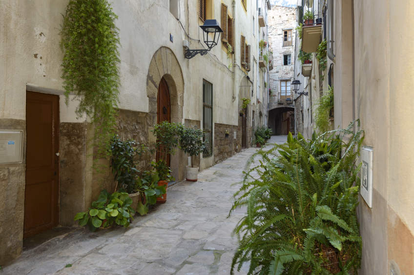 Route du Porche de Santa Oliva au Collet de Sant Joan