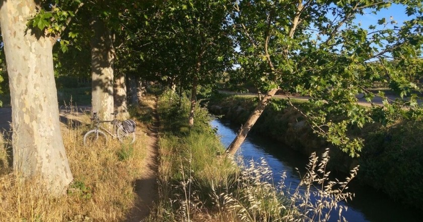 Urgell Canal pedal route