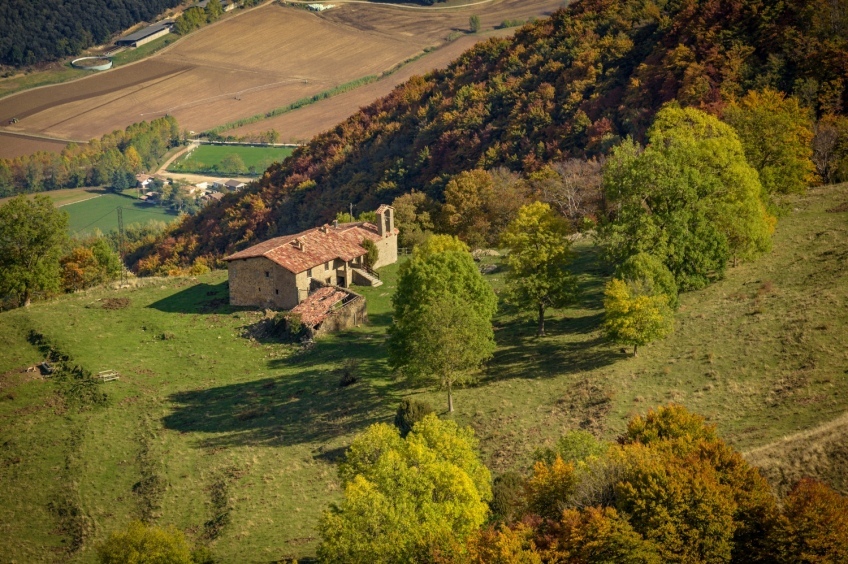 Ruta por el Puigsacalm desde el collado de Bracons